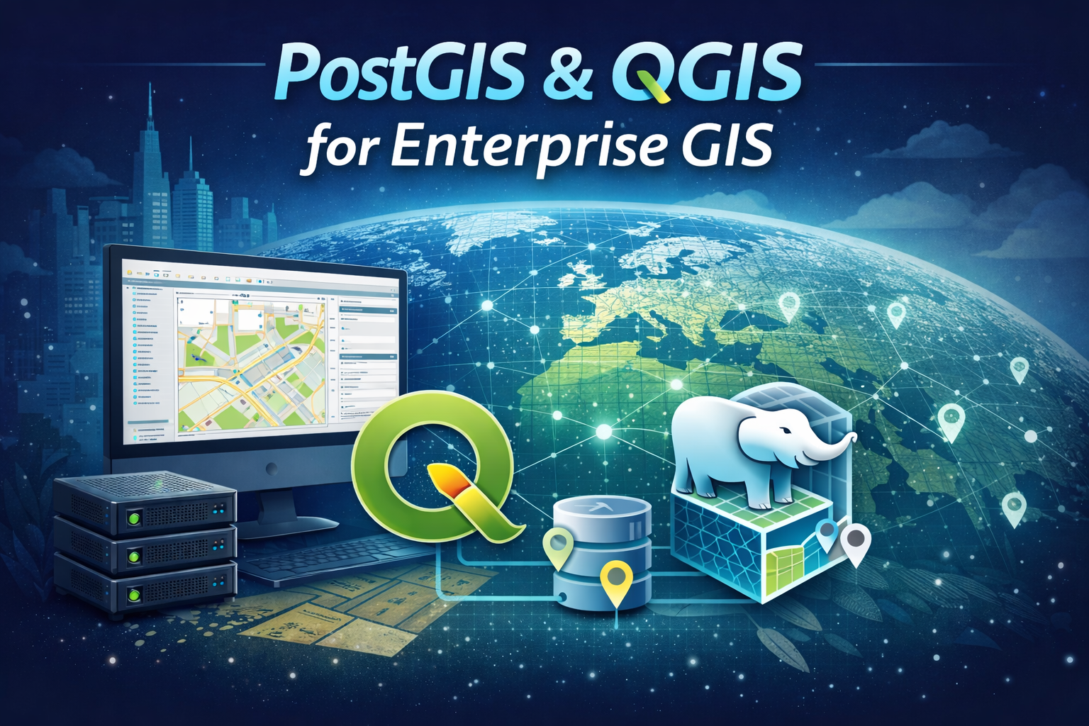 PostGIS & QGIS for Enterprise GIS